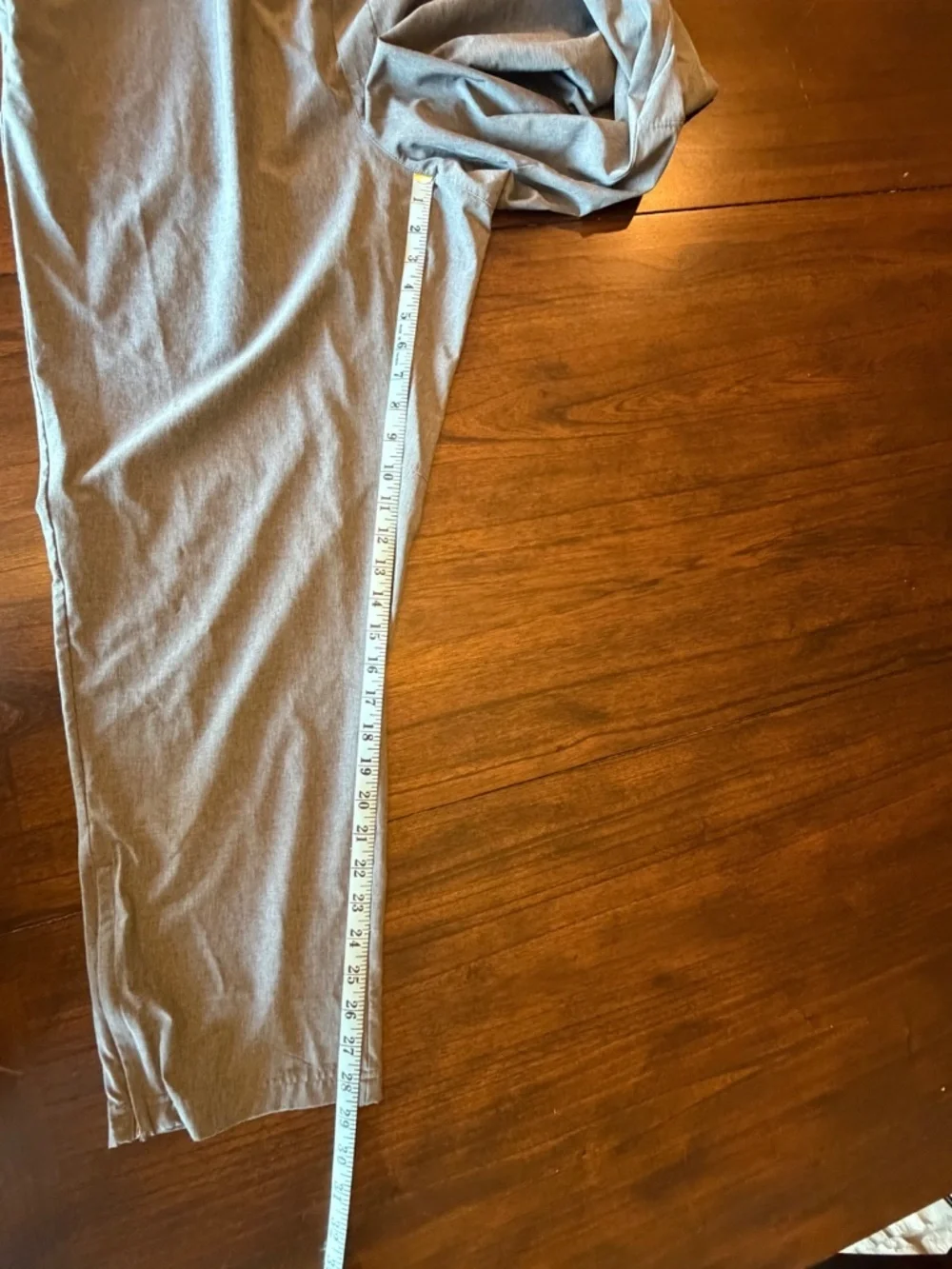 DSG Men's Gray Performance Stretch Pants Active Athletic, Lightweight Size XL